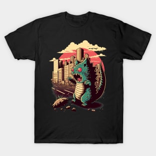 Breaking Cat! Catzilla T-Shirt